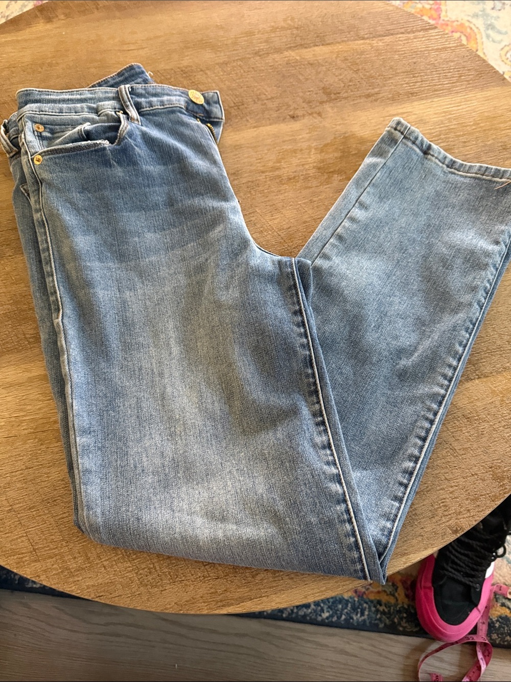 STS Blue Women's Straight-Leg Light Wash Jeans